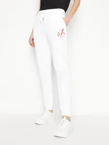 Armani Exchange Sweatpants White