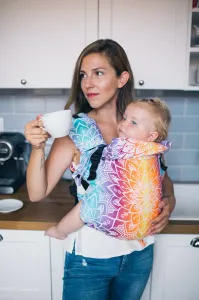 Baby Carrier - Be Lenka 4ever Mandala - Day wide with the possibility of crossing