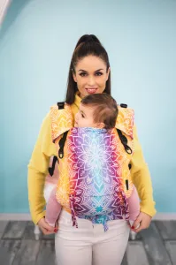 Baby Carrier - Be Lenka 4ever Neo - Mandala - Night wide with the possibility of crossing