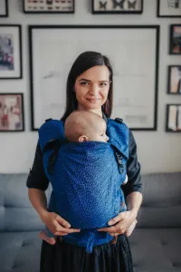 Baby Carrier - Be Lenka 4ever Neo - Bloom - Blue classic without the possibility of crossing