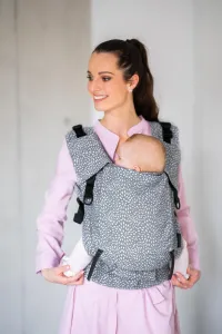 Baby Carrier - Be Lenka 4ever Neo - Bloom - Grey classic without the possibility of crossing