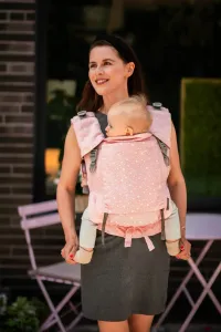 Baby Carrier - Be Lenka 4ever Neo - Dots - Pink classic without the possibility of crossing