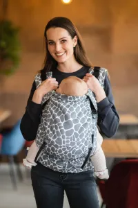 Baby Carrier - Be Lenka 4ever Neo - Giraffe - Grey classic without the possibility of crossing