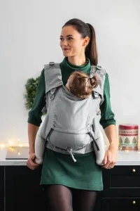 Baby Carrier - Be Lenka 4ever Neo - Unicolour - Grey classic without the possibility of crossing