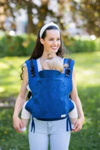 Baby Carrier - Be Lenka Toddler Bloom - Blue classic without the possibility of crossing