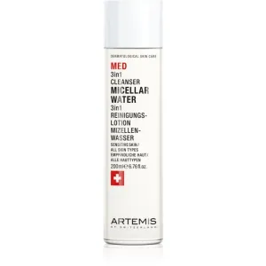 ARTEMIS MED 3in1 Cleanser gentle cleansing micellar water for face and eye area 200 ml