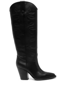 ASH - Leather Texan Boots #1660141