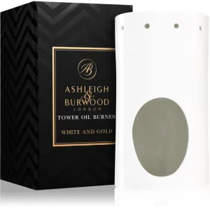Ashleigh & Burwood London White and Gold ceramic aroma lamp 1 pc