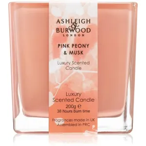 Ashleigh & Burwood London Life in Bloom Pink Peony & Musk scented candle 200 g