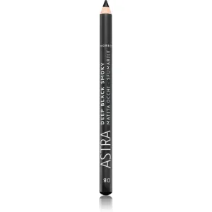 Astra Make-up Deep Black Smoky kajal eyeliner for a smoky makeup look shade Black 1,1 g