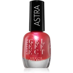 Astra Make-up Lasting Gel Effect long-lasting nail polish shade 15 Geranium 12 ml
