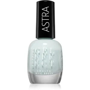 Astra Make-up Lasting Gel Effect long-lasting nail polish shade 63 Minty Milk 12 ml