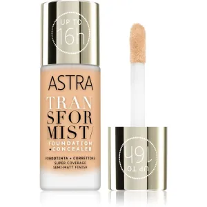 Astra Make-up Transformist long-lasting foundation shade 003N Warm Beige 18 ml