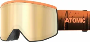 Atomic Four Pro HD Photo Black/Orange/Tree Ski Goggles