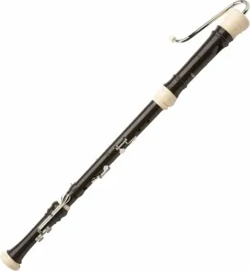 Aulos 533B Bass Recorder F Brown