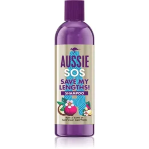 Aussie SOS Save My Lengths! regenerating shampoo for weak and damaged hair for women 290 ml