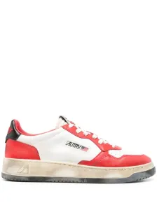 AUTRY - Super Vintage Low Leather Sneakers