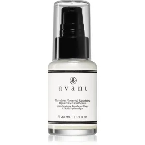 Avant Age Restore Marvellous Nocturnal Resurfacing Hyaluronic Facial Serum Night Serum For Contour Smoothing 30 ml