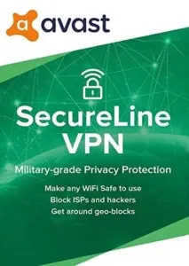 Avast SecureLine VPN 10 Devices (5 Active Connections) 2 Years Avast Key GLOBAL