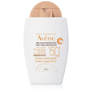 AveneVery High Protection Tinted Mineral Fluid SPF 50+ - For Sensitive & Intolerant Skin 40ml/1.3oz