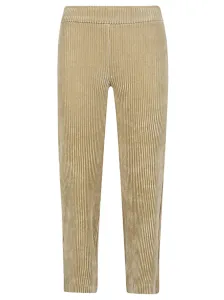 AVENUE MONTAIGNE - Cropped Corduroy Trousers