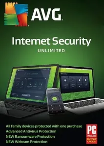 AVG Internet Security  (Multi-Device) 10 Devices 1 Year AVG Key GLOBAL