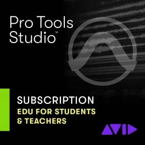 AVID Pro Tools Studio Annual Paid Annual Subscription - EDU (Digital product)