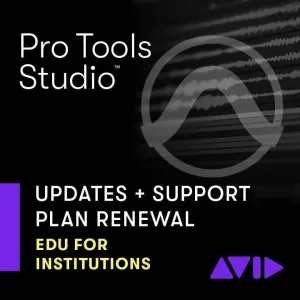 AVID Pro Tools Studio Perpetual Annual Updates+Support - EDU Institution (Renewal) (Digital product)