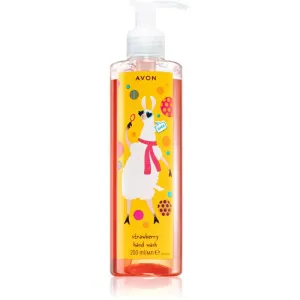 Avon Lama Dude liquid hand soap with strawberry aroma 250 ml