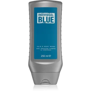 Avon Individual Blue perfumed shower gel 2-in-1 for men 250 ml
