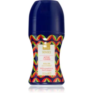 Avon Senses Active Cleanse roll-on deodorant 50 ml