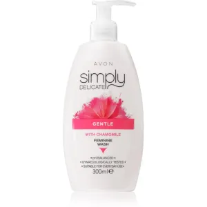 Avon Simply Delicate Gentle gel for intimate hygiene with chamomile 300 ml