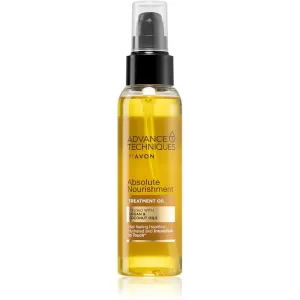 Avon Advance Techniques Absolute Nourishment nourishing hair oil with argan oil with coconut oil 100 ml #272596