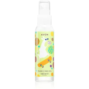 Avon Lama Dude refreshing body spray with strawberry aroma for children 100 ml