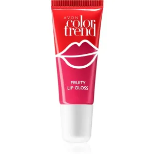 Avon ColorTrend Fruity Lips flavoured lip gloss shade Peach 10 ml