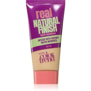 Avon ColorTrend Real Natural Finish light mattifying foundation SPF 20 shade Ivory 30 ml