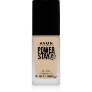 Avon Power Stay 24h long-lasting foundation with matt effect shade 125 G Warm Ivory 30 ml