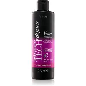 Avon Advance Techniques Colour Correction purple conditioner for blondes and highlighted hair 250 ml