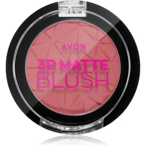 Avon 3D Matte blusher with matt effect shade Warm Flush 3,6 g