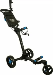 Axglo Tri-360 V2 3-Wheel SET Black/Blue Manual Golf Trolley
