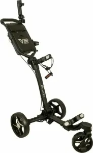 Axglo Tri-360 V2 3-Wheel SET Black/Grey Manual Golf Trolley