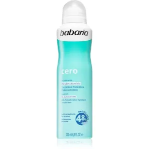 Babaria Deodorant Cero Antiperspirant Spray for Sensitive Skin 200 ml
