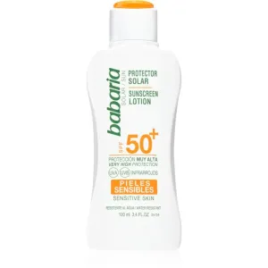 Babaria Sun Sensitive sunscreen lotion for sensitive skin SPF 50+ 100 ml