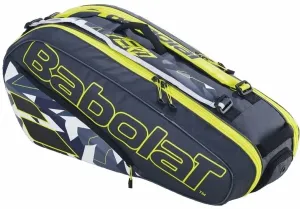Babolat Pure Aero RH X 6 Grey/Yellow/White Tennis Bag