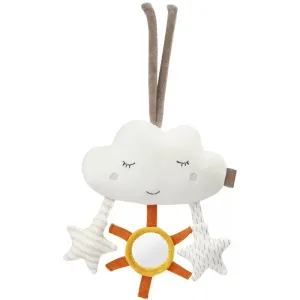 BABY FEHN fehnNATUR Mobile Cloud contrast hanging toy with mirror 1 pc