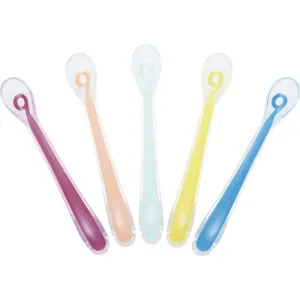 Babymoov Spoons Silicone spoon for children 6m+ 5 pc