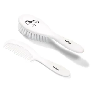 BabyOno Hair Brush hairbrush White 2 pc #306736