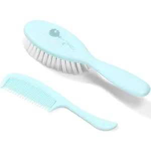 BabyOno Take Care Hairbrush and Comb II set Mint(for children from birth)