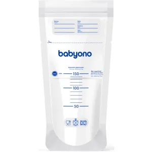 BabyOno Get Ready pouch for breast milk storage 20x150 ml #282849