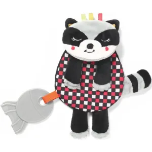 BabyOno Have Fun Cuddly Toy for Babies soft snuggly toy with teether Racoon Felix 1 pc